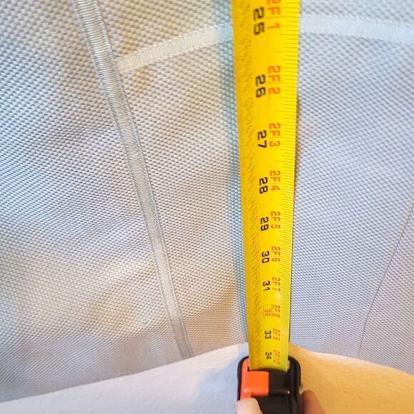 Amanda Wakeley Women's Light Blue Panel Strapless Midi Dress Size US 6 - Picture 8 of 9